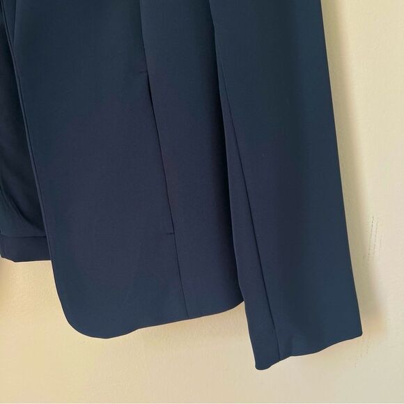 41 Hawthorn Navy Women's Career Business Casual Open Front Blazer Jacket SZ M - Picture 4 of 15